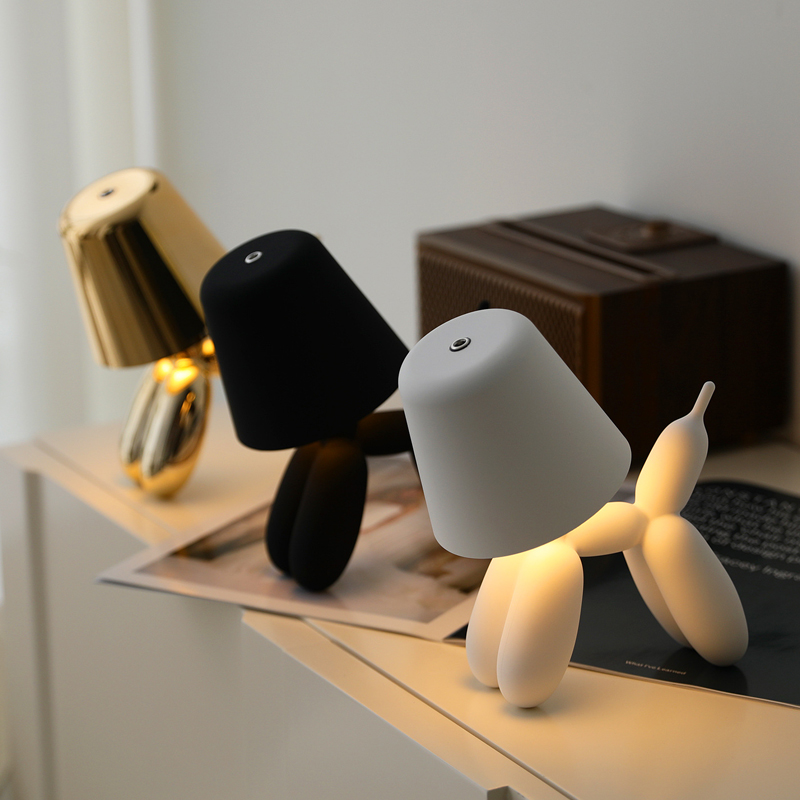 Ambient Light Bar Usb - Puppy Table Lamp Robot Balloon Dog