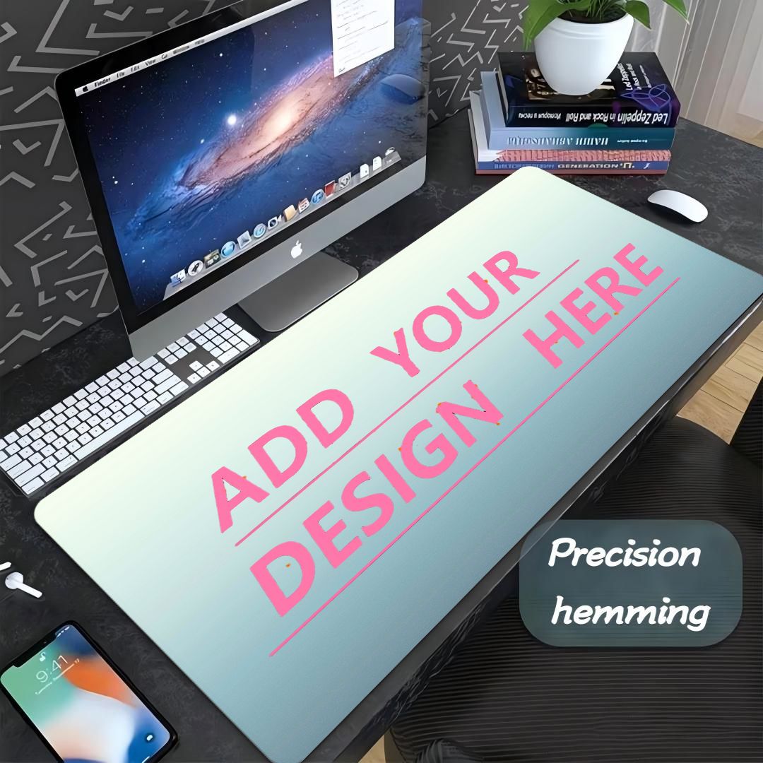 Desk Setup Rug - Personalised Custom Mousepad Custom Print Photo