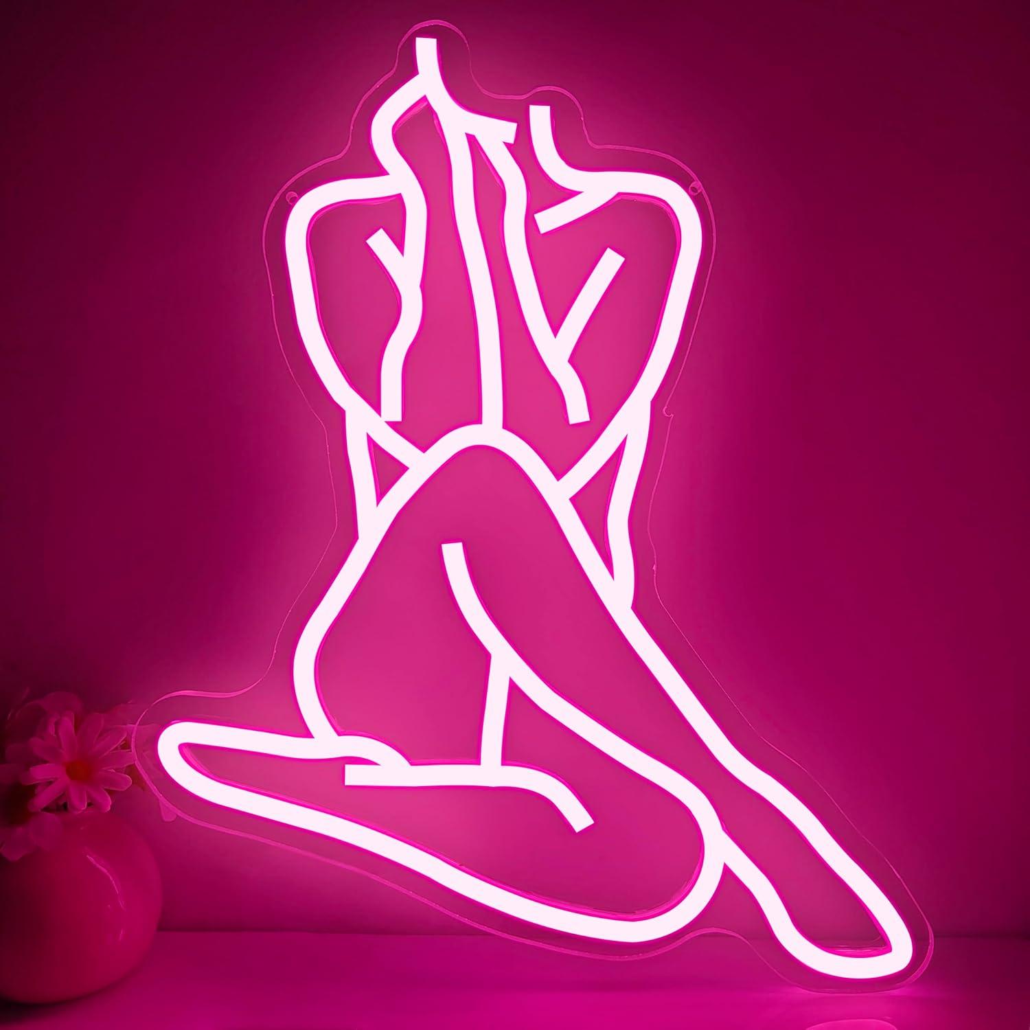 Ambient Light Bar Usb - Lady Neon Sign USB Dimmable LED