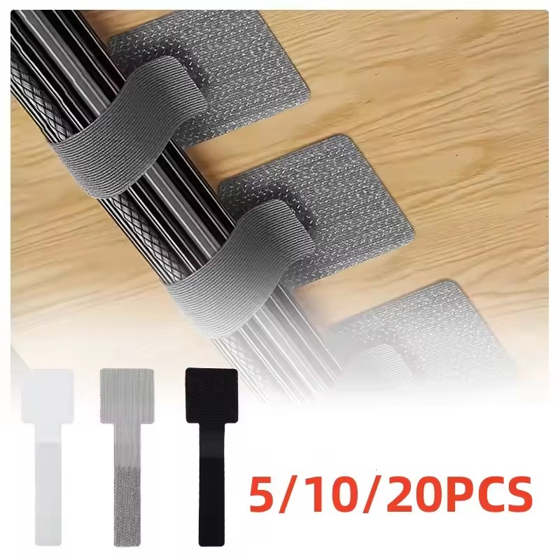 Cable Box Organizer - 20/10/5/1PCS Releasable Cable Organizer Ties Mouse