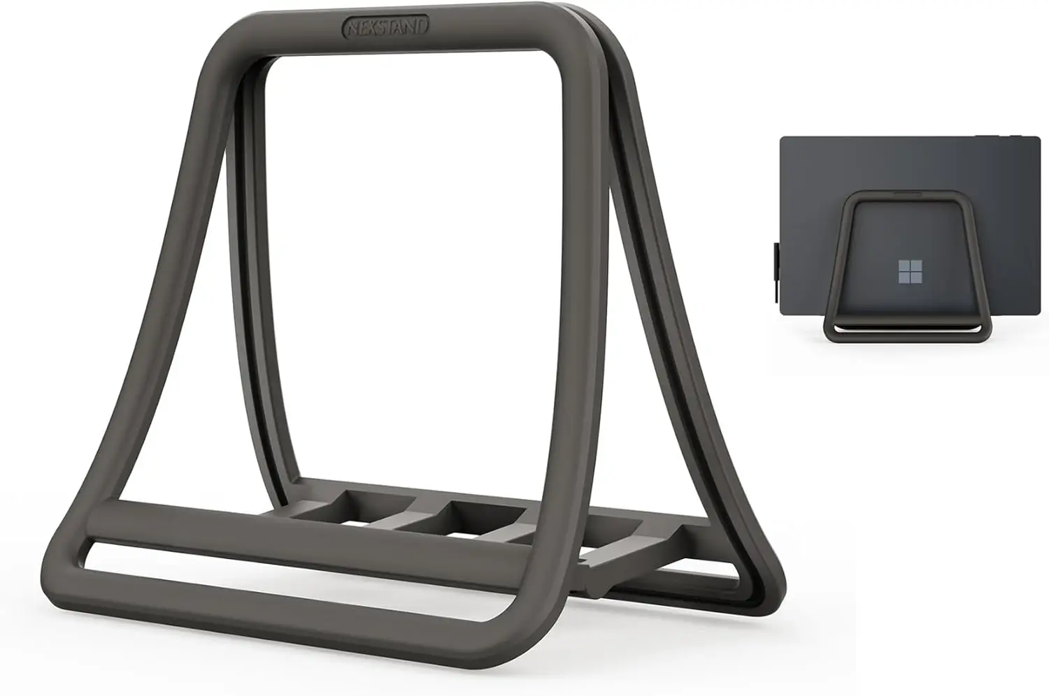 Vertical Laptop Stand Notebook - Desk Setup Mac ulasan dan harga