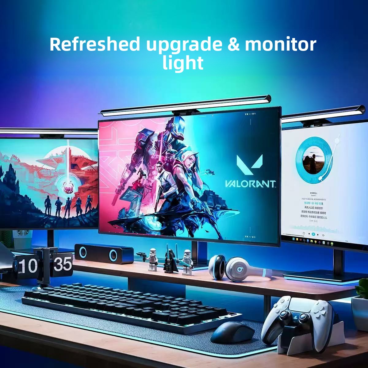 RGB Touch-Control Monitor Ligh - Ambient Light Bar Usb ulasan dan harga