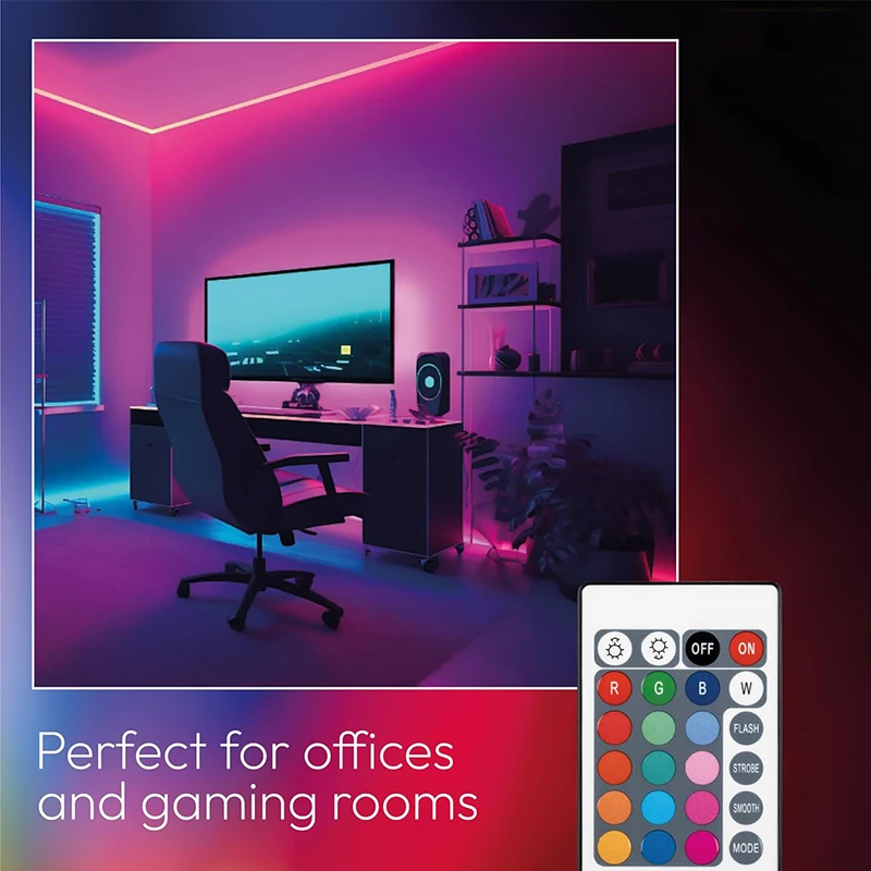 USB Powered RGB LED Strip Ligh - Ambient Light Bar Usb ulasan dan harga