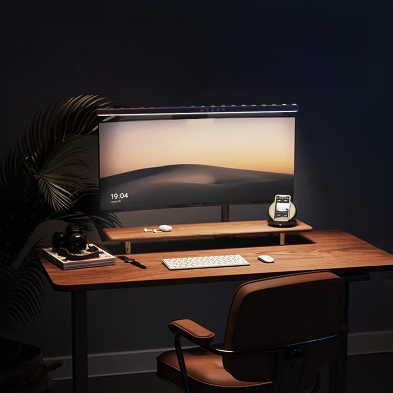 LED Monitor Light Hanging Desk - Desk Setup Bedroom ulasan dan harga