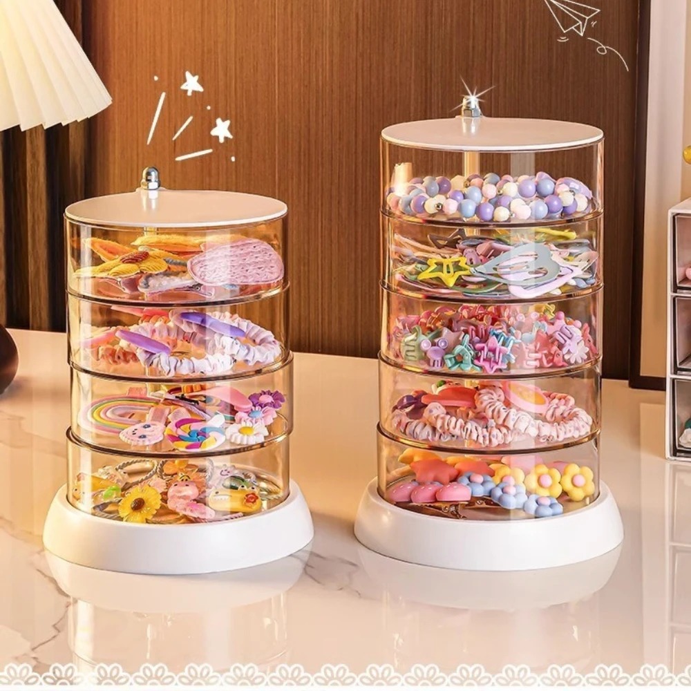 360 Rotating Clear Hair Access - Cable Box Organizer ulasan dan harga