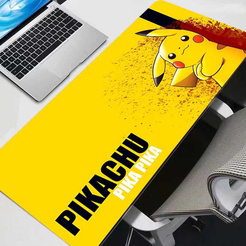 Mouse Pad Large P-Pikachu Rubb - Desk Setup Rug ulasan dan harga