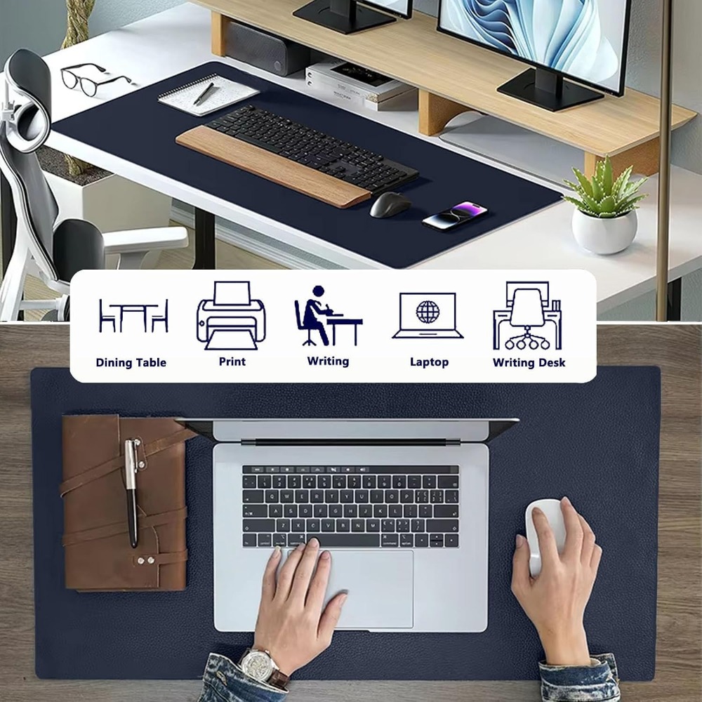 Desk Pad Protector Non-Slip Mo - Desk Setup Rug ulasan dan harga