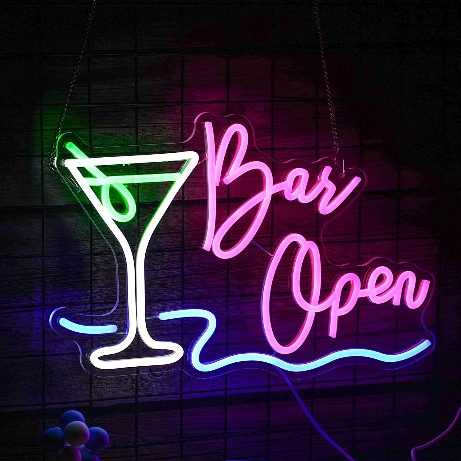 Dimmable LED Neon Bar Sign USB - Ambient Light Bar Usb ulasan dan harga