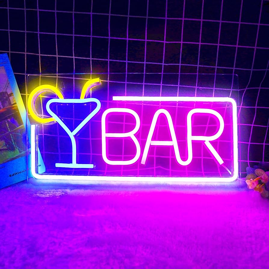 Dimmable LED Neon Bar Sign USB - Ambient Light Bar Usb ulasan dan harga