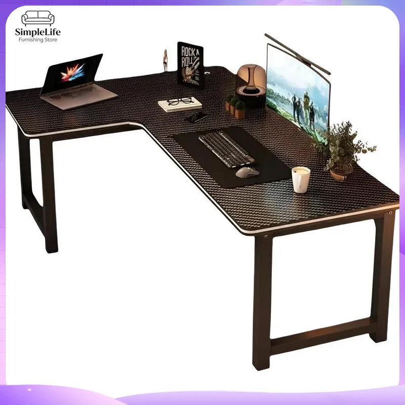 Corner Gaming Desk Computer De - Desk Setup Bedroom ulasan dan harga