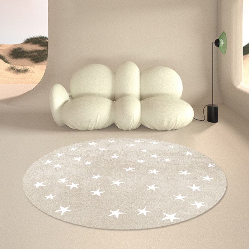 Nordic Cute Carpets for Living - Desk Setup Girly ulasan dan harga