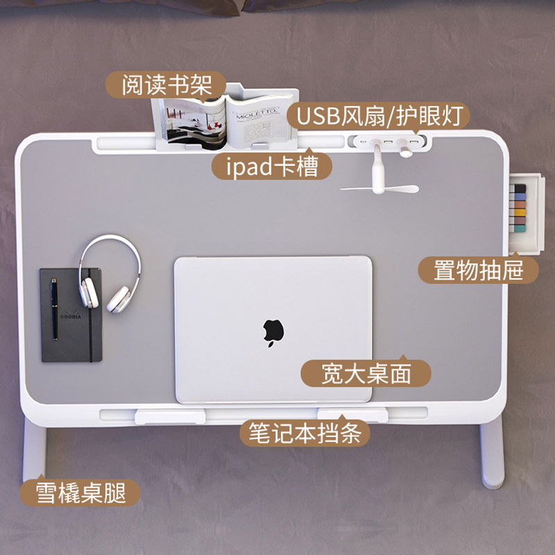 Over Bed Table Desk Tables for - Desk Setup Bedroom ulasan dan harga