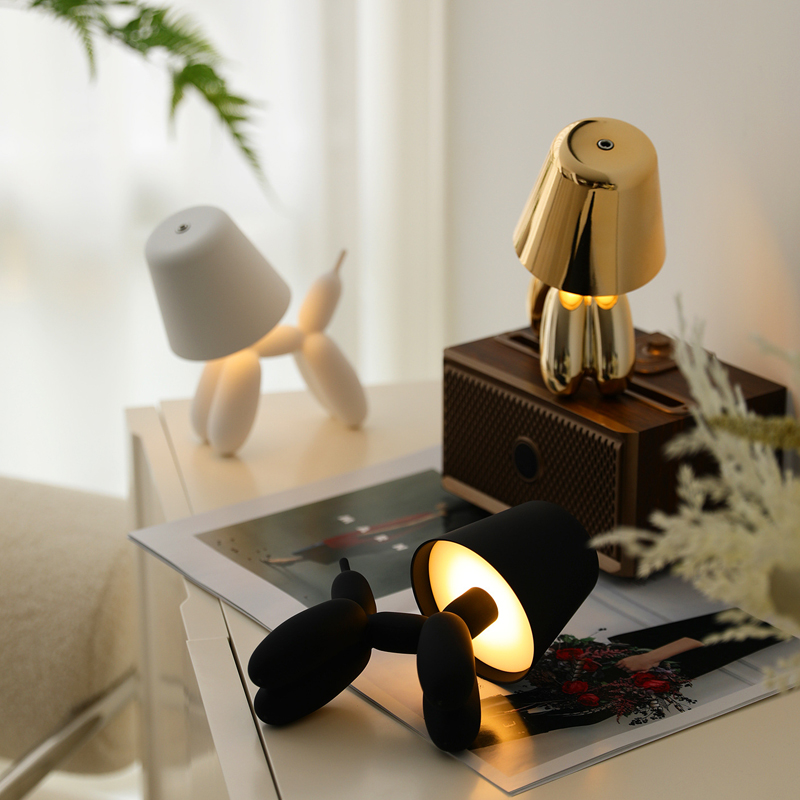 Puppy Table Lamp Robot Balloon - Ambient Light Bar Usb ulasan dan harga