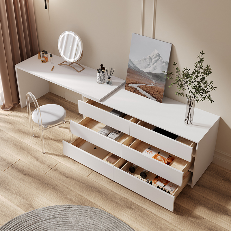 Dresser,Multi-purpose Flat L S - Desk Setup Bedroom ulasan dan harga