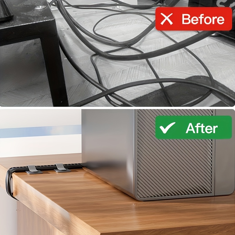 Cable Ties Reusable Straps Vel - Desk Setup Charging Station ulasan dan harga