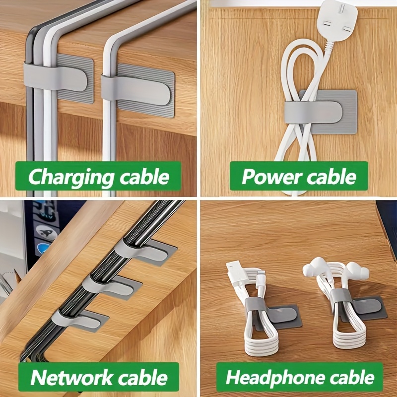 Cable Ties Reusable Straps Vel - Desk Setup Charging Station ulasan dan harga