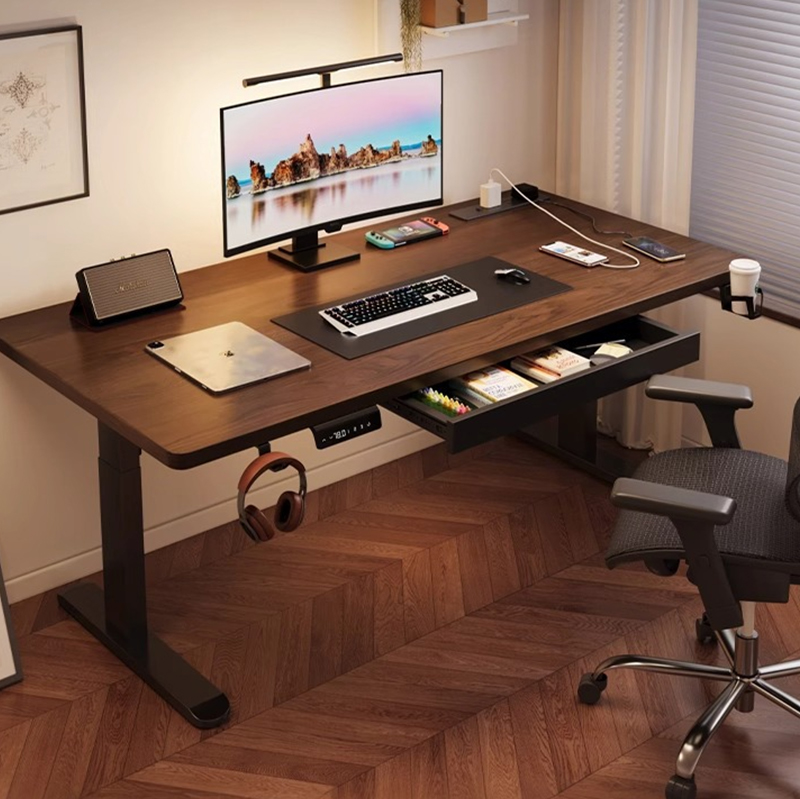 Modern Iron Dual Motor Electri - Desk Setup Bedroom ulasan dan harga