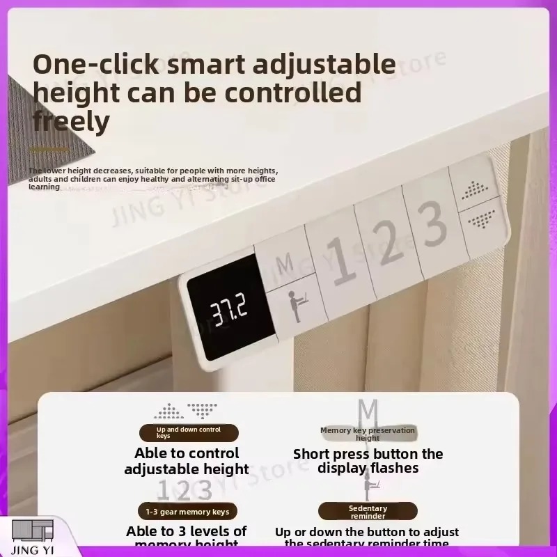 Electric Height Adjustable Sta - Desk Setup Bedroom ulasan dan harga