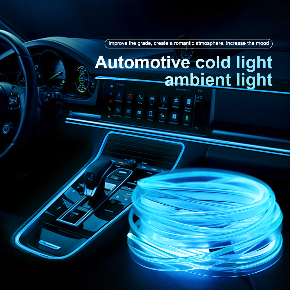 1/2/3/4/5M Car Interior Light  - Ambient Light Bar Usb ulasan dan harga