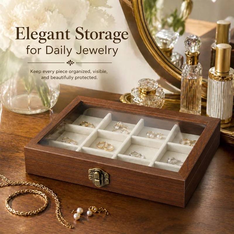 Bedroom Desktop Walnut Pattern - Cable Box Organizer ulasan dan harga