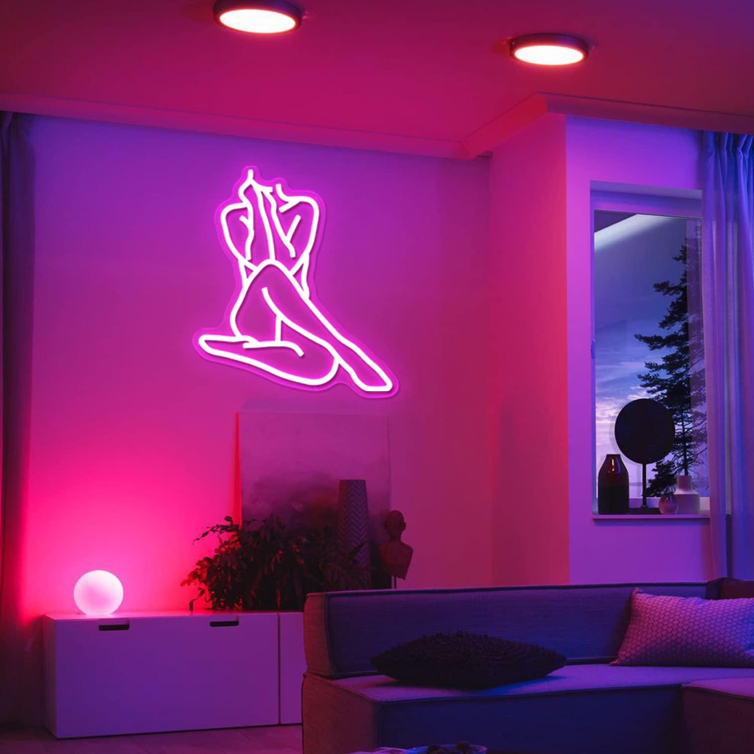 Lady Neon Sign USB Dimmable LE - Ambient Light Bar Usb ulasan dan harga