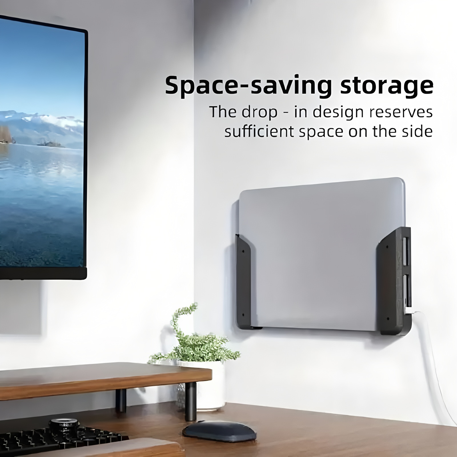 Universal Laptop Wall Mount Un - Desk Setup Mac ulasan dan harga